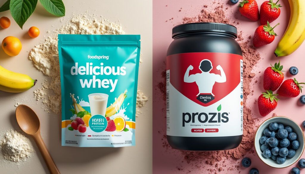 découvrez notre comparatif entre delicious whey de foodspring et whey classic de prozis. analysez les saveurs, la qualité des protéines et les bénéfices pour vos objectifs sportifs afin de déterminer laquelle de ces deux protéines en poudre mérite la première place.