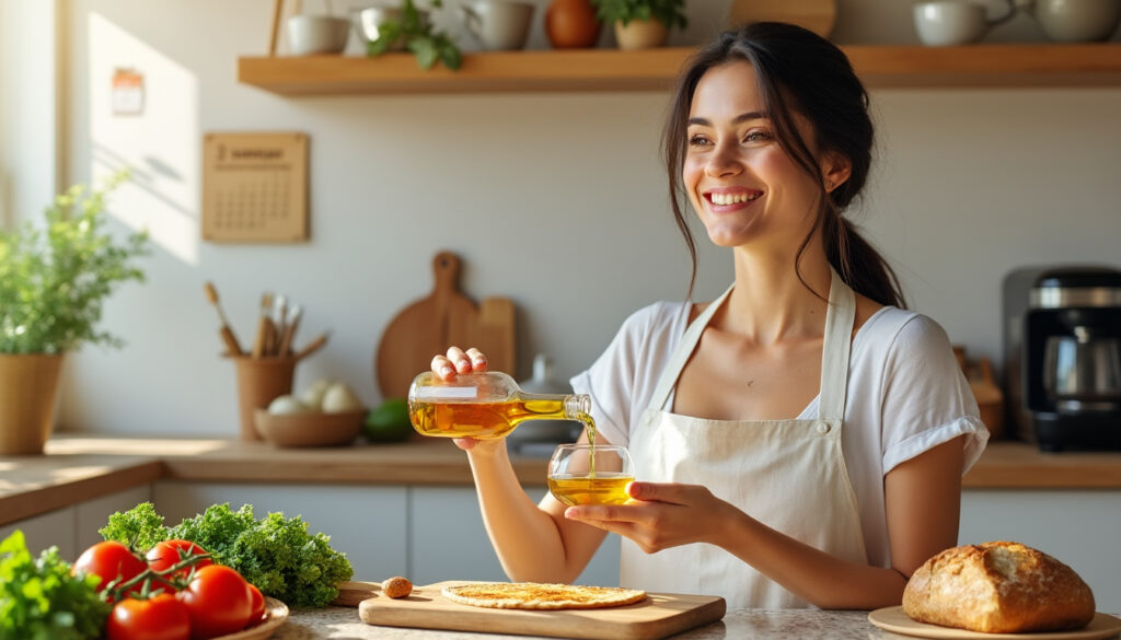 découvrez les bienfaits surprenants de la consommation quotidienne d'huile d'olive chaque matin pendant deux semaines. suivez son parcours et ses effets sur sa santé, entre énergie revitalisante et bienfaits pour le cœur.