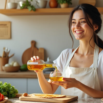 découvrez les bienfaits surprenants de la consommation quotidienne d'huile d'olive chaque matin pendant deux semaines. suivez son parcours et ses effets sur sa santé, entre énergie revitalisante et bienfaits pour le cœur.