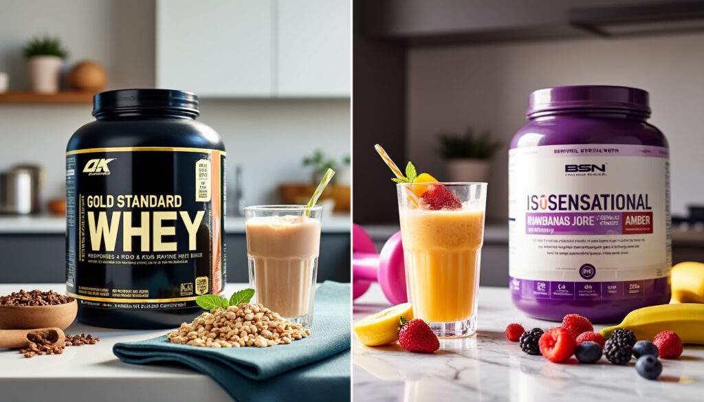 découvrez notre comparatif entre la protéine gold standard whey d'optimum nutrition et l'isosensational de bsn. explorez les caractéristiques, les bénéfices et les options plus saines de chaque produit pour optimiser vos performances sportives tout en prenant soin de votre santé.