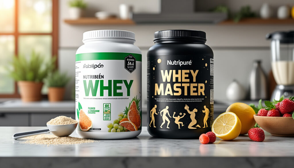 découvrez la comparaison entre nutribén whey et whey master de nutripure. analysez leurs ingrédients, bienfaits et performances pour déterminer laquelle est la plus efficace pour atteindre vos objectifs de fitness et de nutrition. faites le choix éclairé pour votre santé.