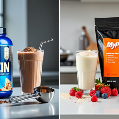 découvrez notre comparatif entre optimum nutrition et myprotein pour vous aider à choisir la meilleure caséine adaptée à vos objectifs. analyse des produits, avantages, et conseils pour optimiser votre supplémentation en protéines.