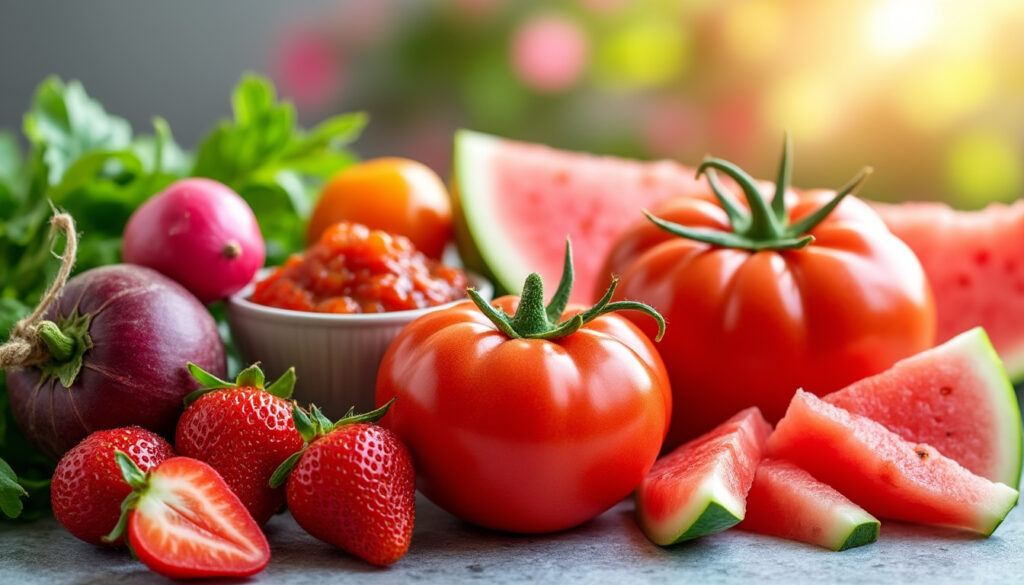 explorez notre sélection de 10 aliments riches en lycopène, le secret d'un bronzage radieux et d'une peau en sécurité sous le soleil. apprenez comment intégrer ces super-aliments dans votre alimentation pour tirer le meilleur parti de votre exposition au soleil et embellir votre teint.