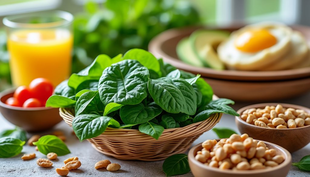 découvrez comment les épinards crus peuvent devenir votre allié idéal pour le petit déjeuner. riches en nutriments, ils sont parfaits pour combattre les fringales et booster votre énergie. essayez cette option surprenante et saine pour bien commencer la journée !