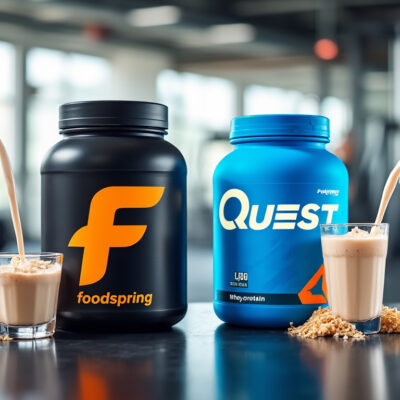 découvrez la bataille entre la whey protein de foodspring et la protéine de quest. analyse comparative des avantages, saveurs et valeurs nutritionnelles. quel produit est le meilleur pour vos objectifs de fitness ?
