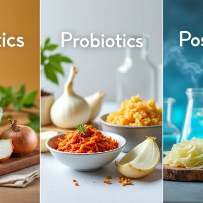 découvrez les différences essentielles entre prébiotiques, probiotiques et postbiotiques dans notre guide complet. apprenez comment chaque type de composé contribue à votre santé intestinale et améliore votre bien-être général.