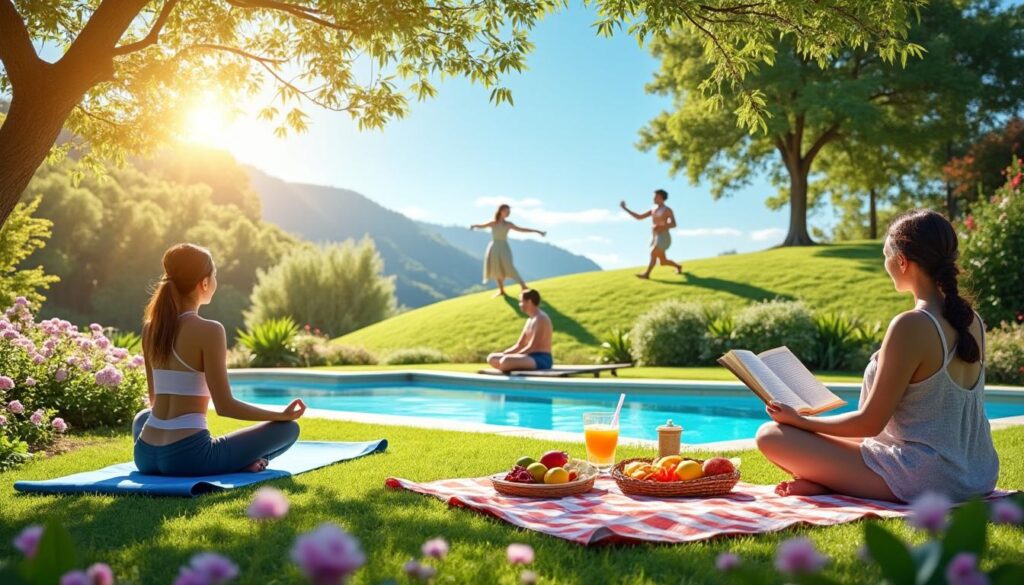 découvrez des moments de détente au soleil avec nos 4 activités bien-être essentielles pour prendre soin de vous. relaxez-vous, rechargez vos batteries et profitez des bienfaits du plein air tout en vous offrant une pause bien méritée.