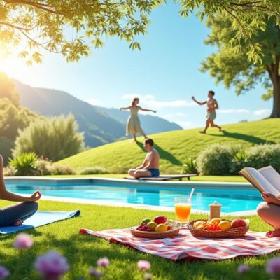 découvrez des moments de détente au soleil avec nos 4 activités bien-être essentielles pour prendre soin de vous. relaxez-vous, rechargez vos batteries et profitez des bienfaits du plein air tout en vous offrant une pause bien méritée.