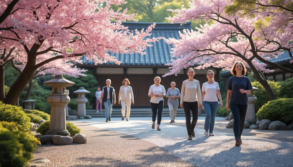 découvrez la tendance émergente de la marche japonaise qui révolutionne le bien-être. oubliez les 10 000 pas et plongez dans une approche plus relaxante et bénéfique pour votre santé mentale et physique. rejoignez les adeptes de cette méthode douce qui allie mouvement et sérénité.