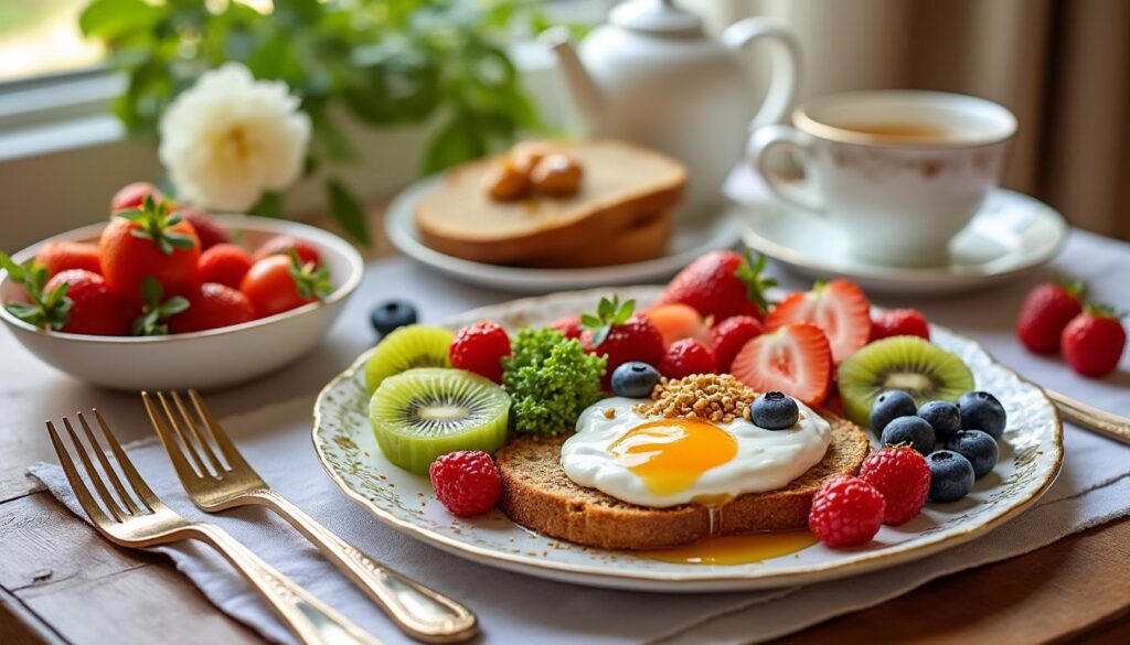 découvrez le petit-déjeuner santé préféré de lady diana, qui séduit les internautes et fait le buzz sur les réseaux sociaux. une recette à la fois délicieuse et bénéfique pour bien démarrer la journée !