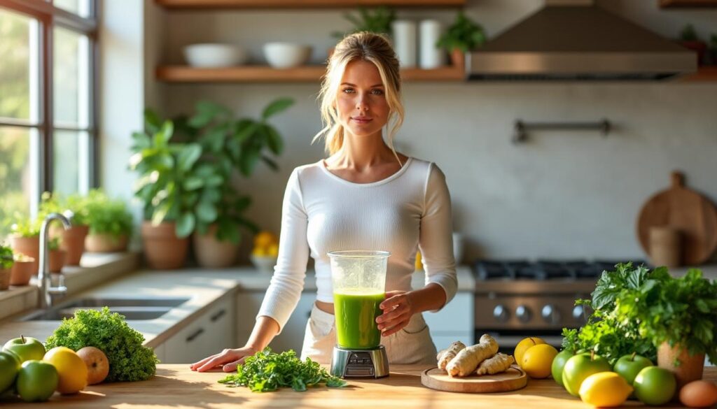 découvrez le secret matinal de gwyneth paltrow pour combattre la fatigue estivale avec son jus énergisant. une recette simple et délicieuse qui booste votre énergie et revitalise vos journées ensoleillées.