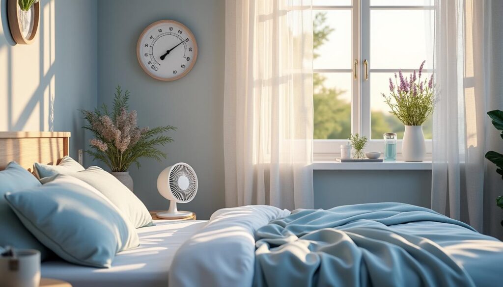 découvrez nos conseils essentiels pour mieux dormir durant la canicule. apprenez des astuces pratiques pour rafraîchir votre chambre, adopter des habitudes de sommeil saines et profiter d'une nuit réparatrice malgré la chaleur estivale.