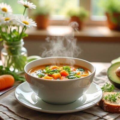 découvrez comment une soupe insoupçonnée peut devenir votre alliée pour bien vieillir. riche en nutriments, elle offre vitalité et bien-être dès le petit-déjeuner. adoptez ce rituel santé et profitez de ses bienfaits surprenants au quotidien !