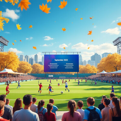 préparez la rentrée 2025 en découvrant les événements sportifs majeurs et toutes les nouveautés de septembre : actualités, compétitions et temps forts à ne pas manquer !