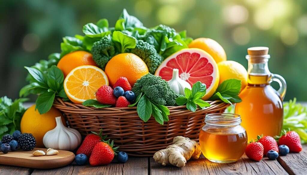 découvrez comment renforcer votre système immunitaire et combattre le rhume grâce à une alimentation adaptée. suivez les conseils des experts médicaux pour un panier santé efficace et naturel.
