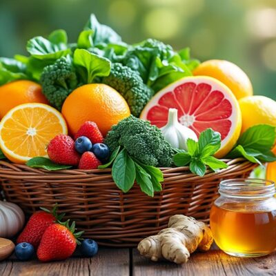 découvrez comment renforcer votre système immunitaire et combattre le rhume grâce à une alimentation adaptée. suivez les conseils des experts médicaux pour un panier santé efficace et naturel.