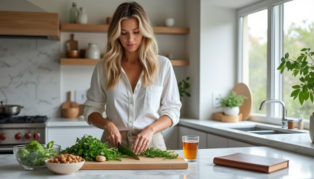 découvrez comment gwyneth paltrow a transformé son régime alimentaire pour mieux gérer son anxiété et trouver un véritable soulagement.