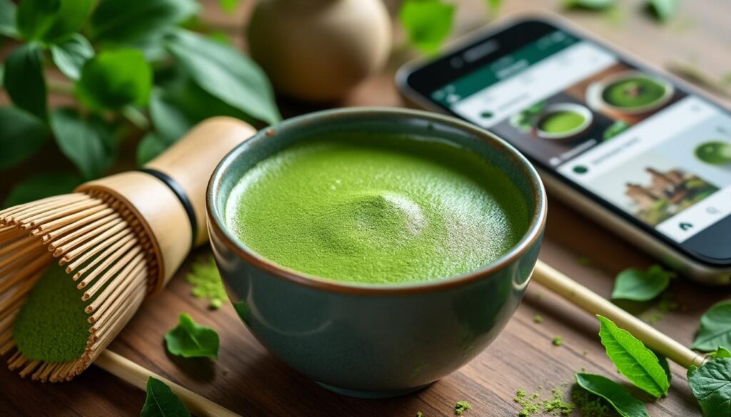 découvrez si le matcha, la boisson tendance sur les réseaux sociaux, possède réellement tous les bienfaits pour la santé que l'on lui attribue.