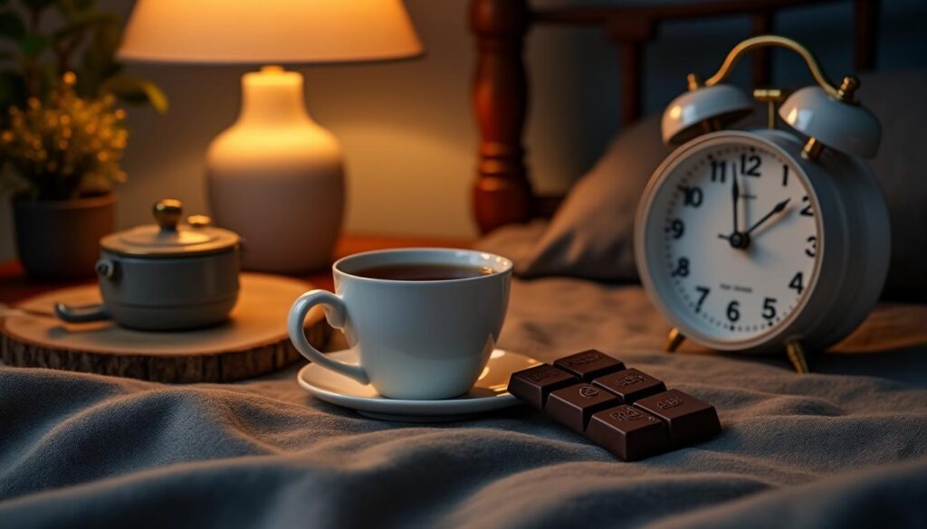 découvrez à partir de quelle heure il est conseillé d'éviter le chocolat pour assurer une nuit calme et un sommeil réparateur.