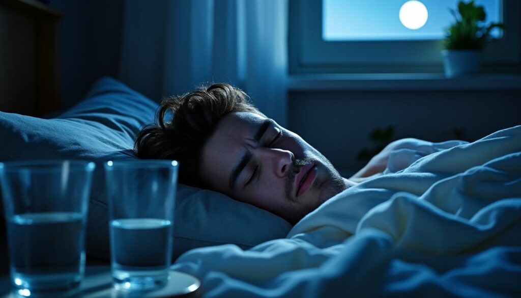découvrez comment une hydratation insuffisante pourrait être à l'origine de vos nuits agitées et apprenez des astuces pour mieux dormir en restant bien hydraté.