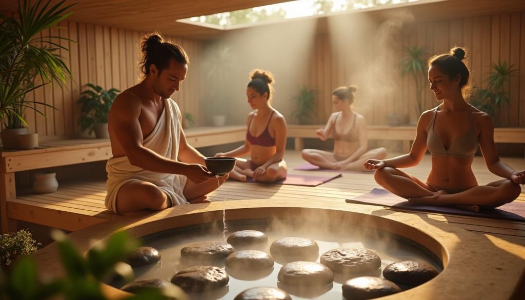 découvrez l’aufguss, une tendance bien-être allemande qui combine exercice physique et chaleur thérapeutique pour revitaliser le corps et l'esprit.