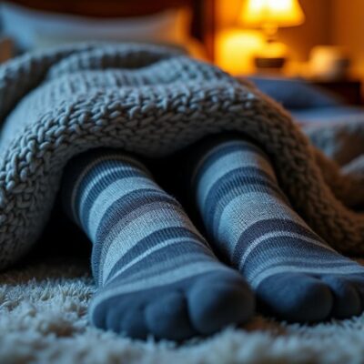 découvrez comment le port de chaussettes peut accélérer votre endormissement de manière naturelle en régulant la température de vos pieds et en favorisant une meilleure circulation sanguine.