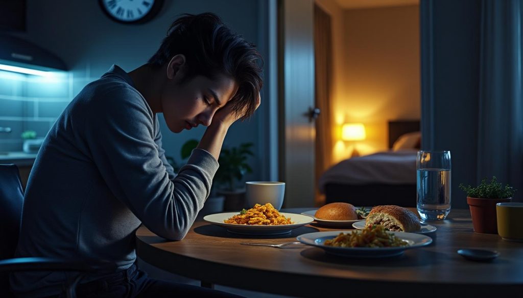 découvrez pourquoi dîner tard le soir peut nuire à votre sommeil et trouvez le moment idéal pour manger afin de bien vous reposer et améliorer votre qualité de nuit.