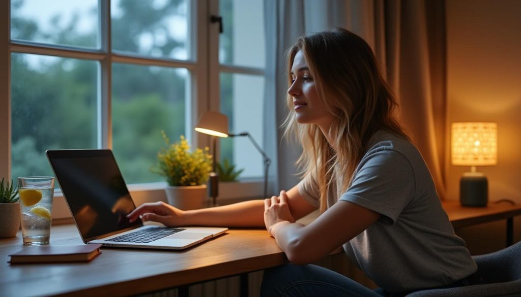 découvrez une astuce simple et efficace pour retrouver rapidement de l'énergie après une longue journée passée devant l'ordinateur et rester productif.