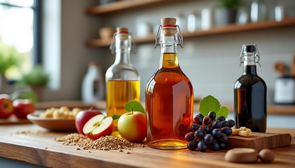 découvrez quel vinaigre est considéré par les nutritionnistes comme le plus calorique et apprenez comment l'intégrer judicieusement dans votre alimentation.