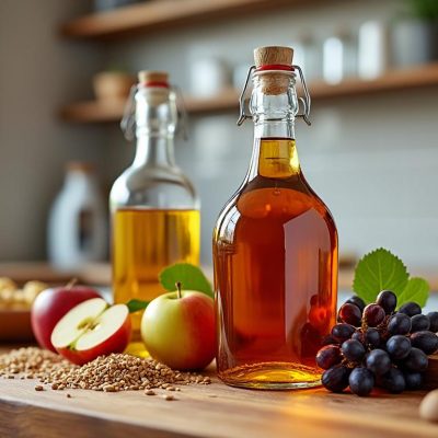 découvrez quel vinaigre est considéré par les nutritionnistes comme le plus calorique et apprenez comment l'intégrer judicieusement dans votre alimentation.