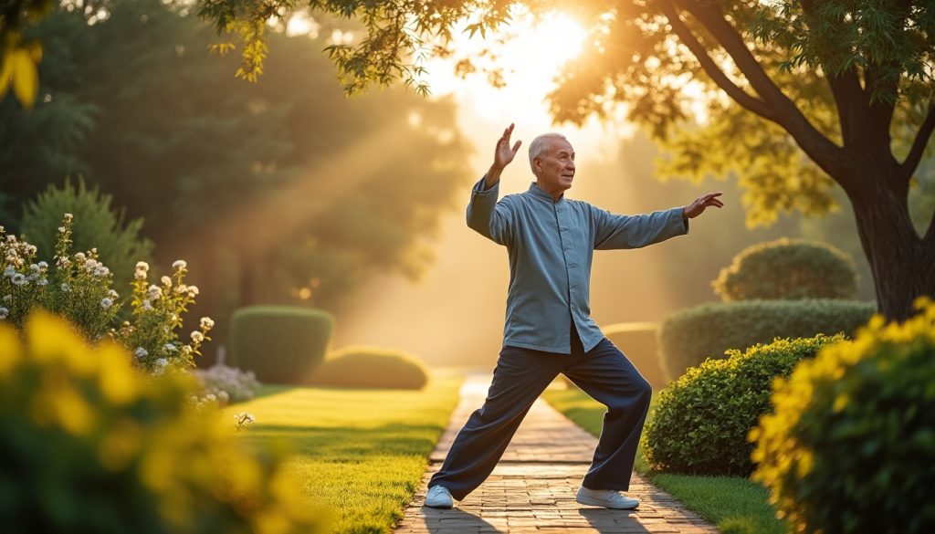 découvrez la marche tai chi, un exercice doux qui allie mouvement et équilibre. peut-elle remplacer l’objectif des 10 000 pas quotidiens ?